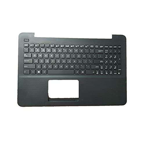 Replacement Laptop-Obergehäuse C-Schale & Tastatur für for ASUS K555 K555LD K555ZE K555DA K555DG K555LA K555LB LF LJ LN LP UA UB UJ UQ YI ZA Grau US-englische Ausgabe Layout von fqparts