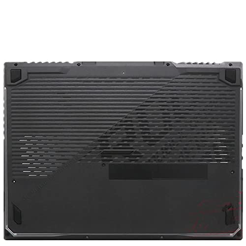Replacement Laptop-Unterseite Abdeckung D-Schale für for ASUS for ROG Strix Scar 17 G733QM G733QR G733QS Schwarz von fqparts