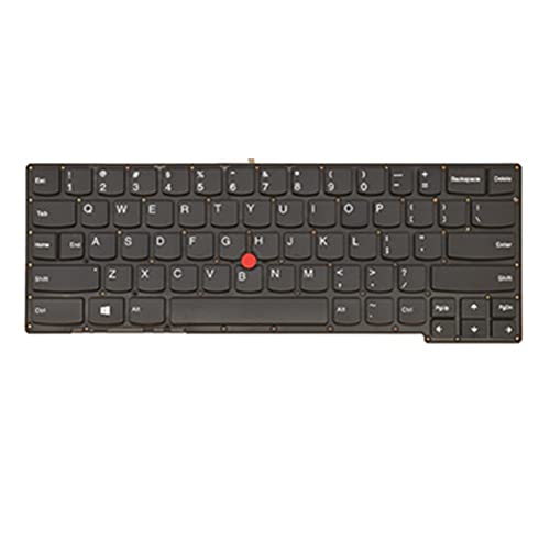 fqparts-cd Laptop Tastatur für for Lenovo ThinkPad X1 Carbon 2nd Gen Color Schwarz US-englische Ausgabe Year 2014 von fqparts