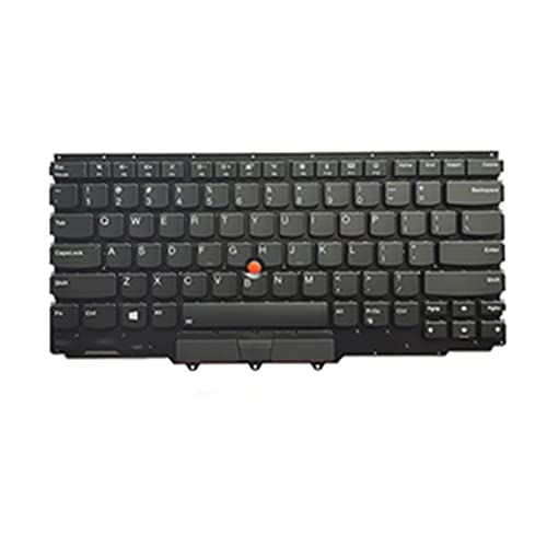 fqparts-cd Laptop Tastatur für for Lenovo ThinkPad X1 Yoga 3st Color Schwarz US-englische Ausgabe Year 2018 von fqparts