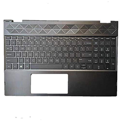 fqparts-cd Replacement Die Schale um die Laptop Tastatur C Schale & Laptop Tastatur für for HP Pavilion 15-CR 15-cr0000 x360 Schwarz von fqparts