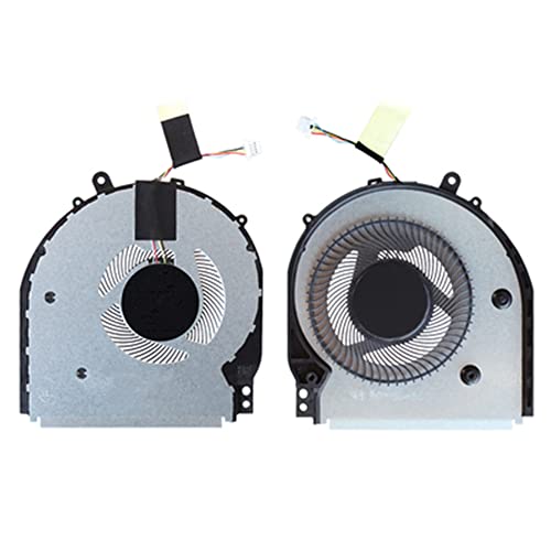 Replacement Laptop CPU-Lüfter Abkühlen Fan für for HP Pavilion 14-cd0000 14-cd1000 14-cd2000 Silber von fqparts