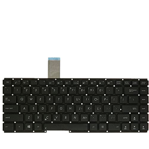 fqparts-cd Replacement Laptop Tastatur für for ASUS E46 E46C E46CA E46CB E46CM Schwarz Amerikanische Version von fqparts