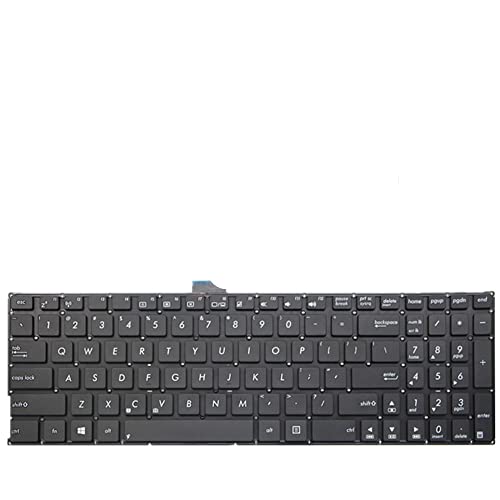 fqparts-cd Replacement Laptop Tastatur für for ASUS P552 P552EP P552LA P552LJ P552SA P552SJ Schwarz Amerikanische Version von fqparts