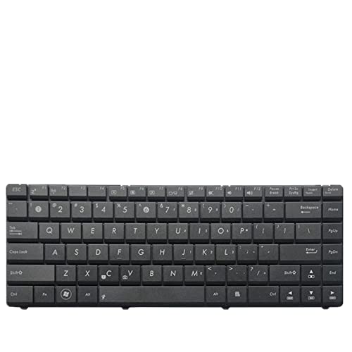 fqparts-cd Replacement Laptop Tastatur für for ASUS PR072 PRO72A PRO72J PRO72Q PRO72S PRO72Sl PRO72VN Schwarz Amerikanische Version von fqparts