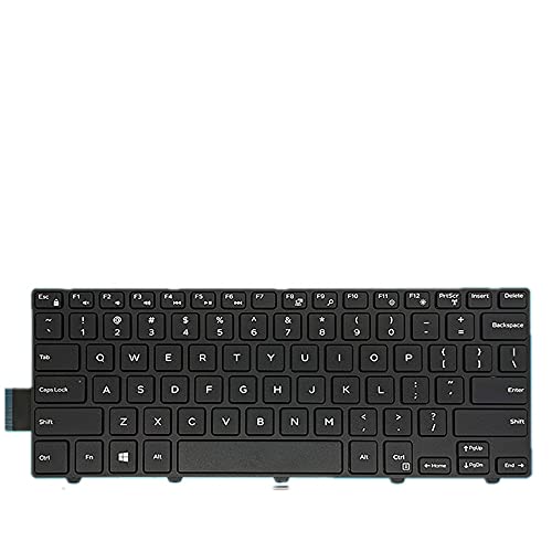 fqparts-cd Replacement Laptop Tastatur für for Dell for Latitude 3460 Amerikanische Version Farbe Schwarz 862-43806-00B von fqparts