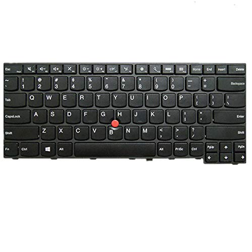 fqparts-cd Replacement Laptop Tastatur für for Lenovo für for Thinkpad L470 Schwarz Amerikanische Version von fqparts