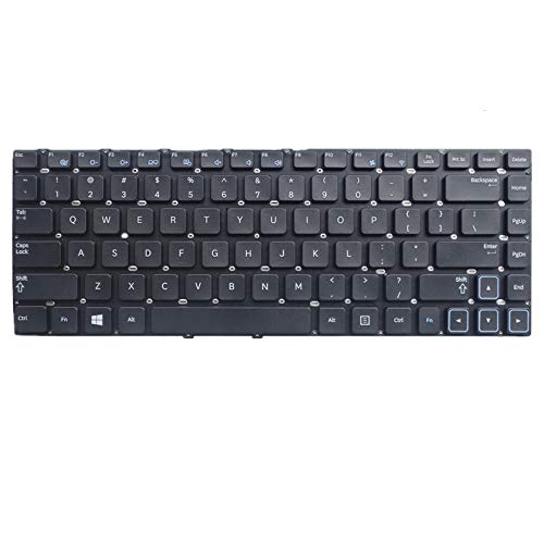 fqparts-cd Replacement Laptop Tastatur für for Samsung NP300V4A Schwarz Amerikanische Version von fqparts