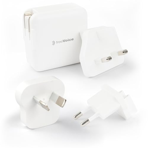 freeVoice Reise Schnellladegerät 30W (USB-A/USB-C) von freeVoice