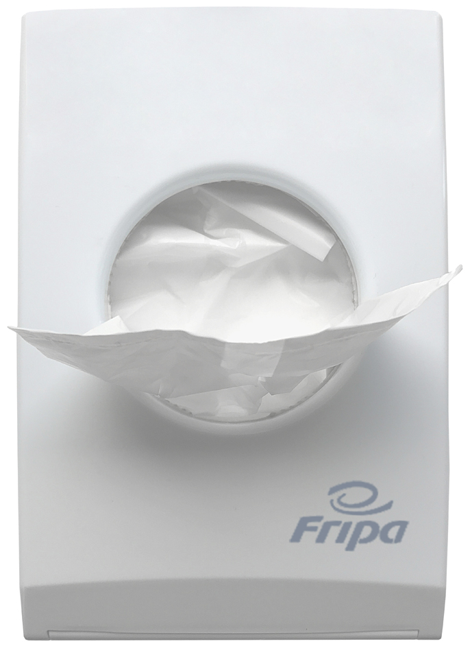 Fripa Hygienebeutelspender, Kunststoff, weiß von fripa