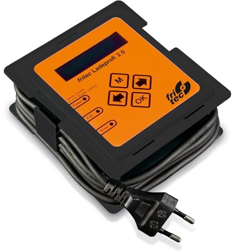 fritec Ladeprofi Vario 2.0 + Black Edition Batterieladegerät inkl. Neuer Softwareversion, CAN Bus fähig, für alle 12 Volt Fahrzeugbatterien von fritec