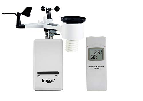 froggit DP1500 WiFi Internet Funk Wetterstation Bridge Wlan Wettercenter System Set 1 von froggit