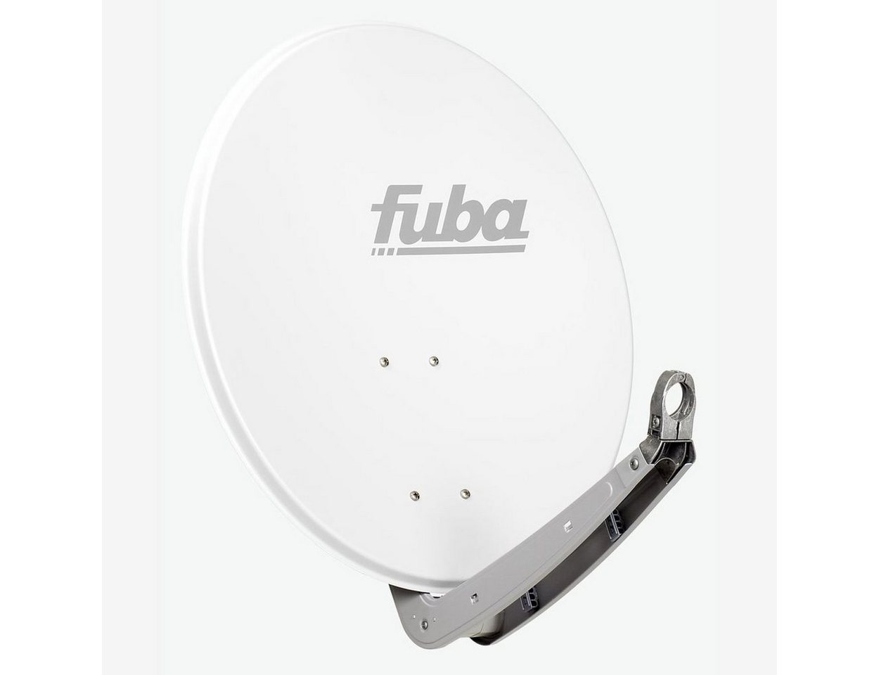 fuba Antenne 60x65 cm Alu DAA 650 Satellitenantenne - Weiß SAT-Antenne von fuba