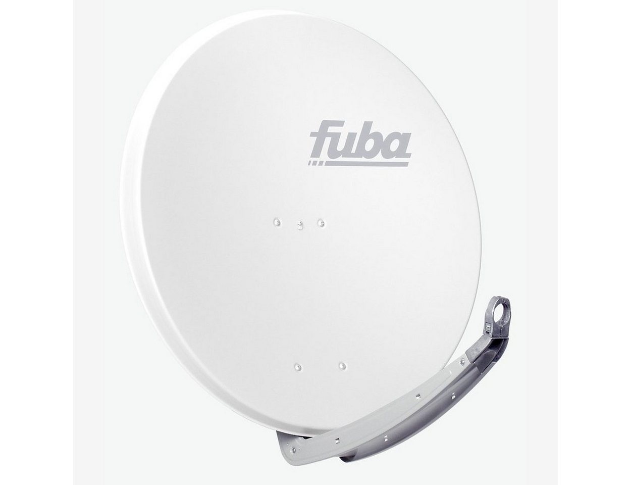 fuba Antenne 85x85 cm Alu Weiß DAA 850 W SAT-Antenne von fuba