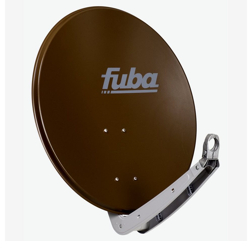 fuba DAA 650 B 60x65 cm Aluminium Parabolantenne Satellitenantenne Braun SAT-Antenne von fuba