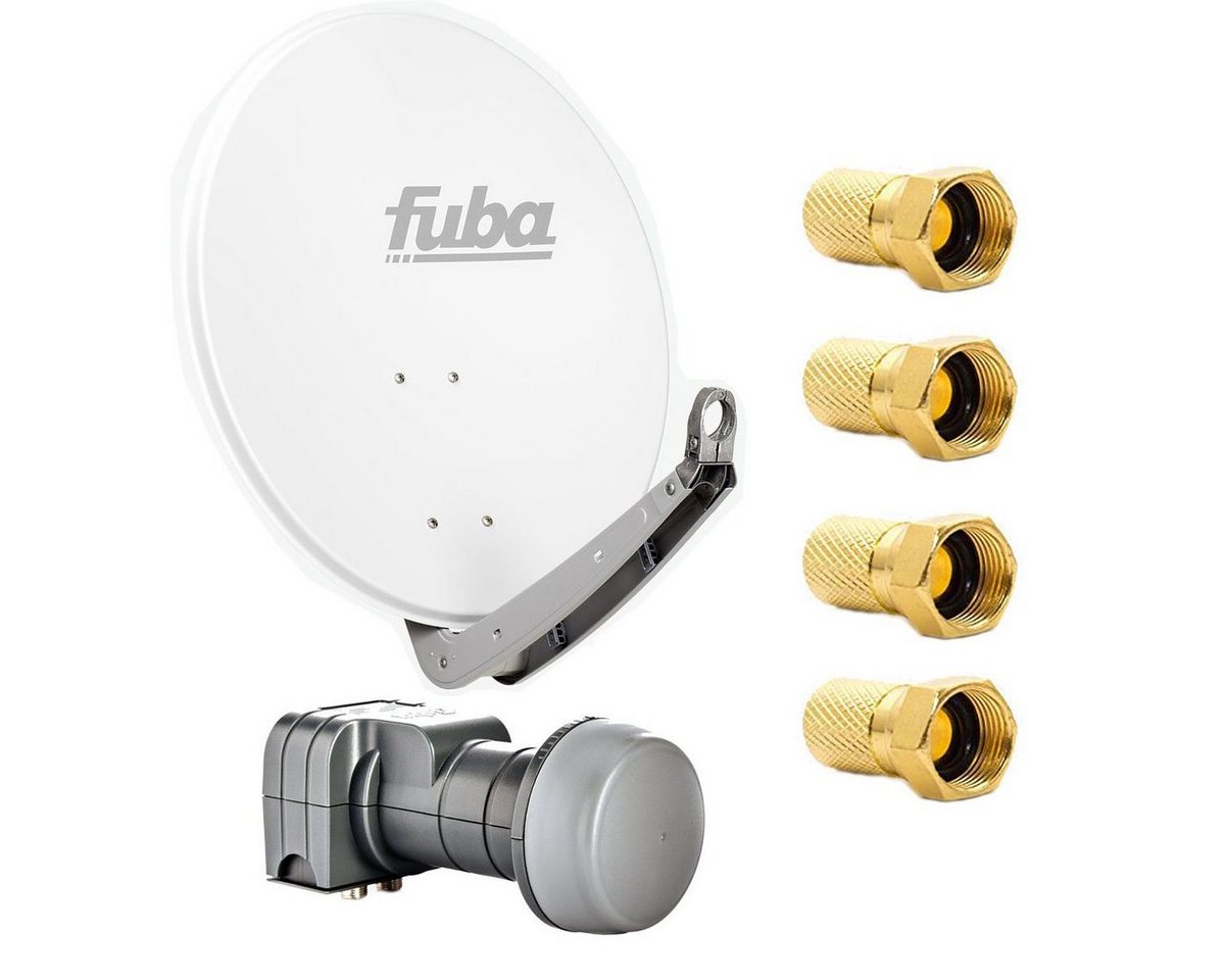 fuba DAA 650 W Sat Antenne Alu Weiß DEK 217 Twin-LNB HDTV 4K 8x F-Stecker SAT-Antenne fuba DAA 650 W Sat Antenne Alu Weiß DEK 217 Twin-LNB HDTV 4K 8x F-Stecker SAT-Antenne von fuba