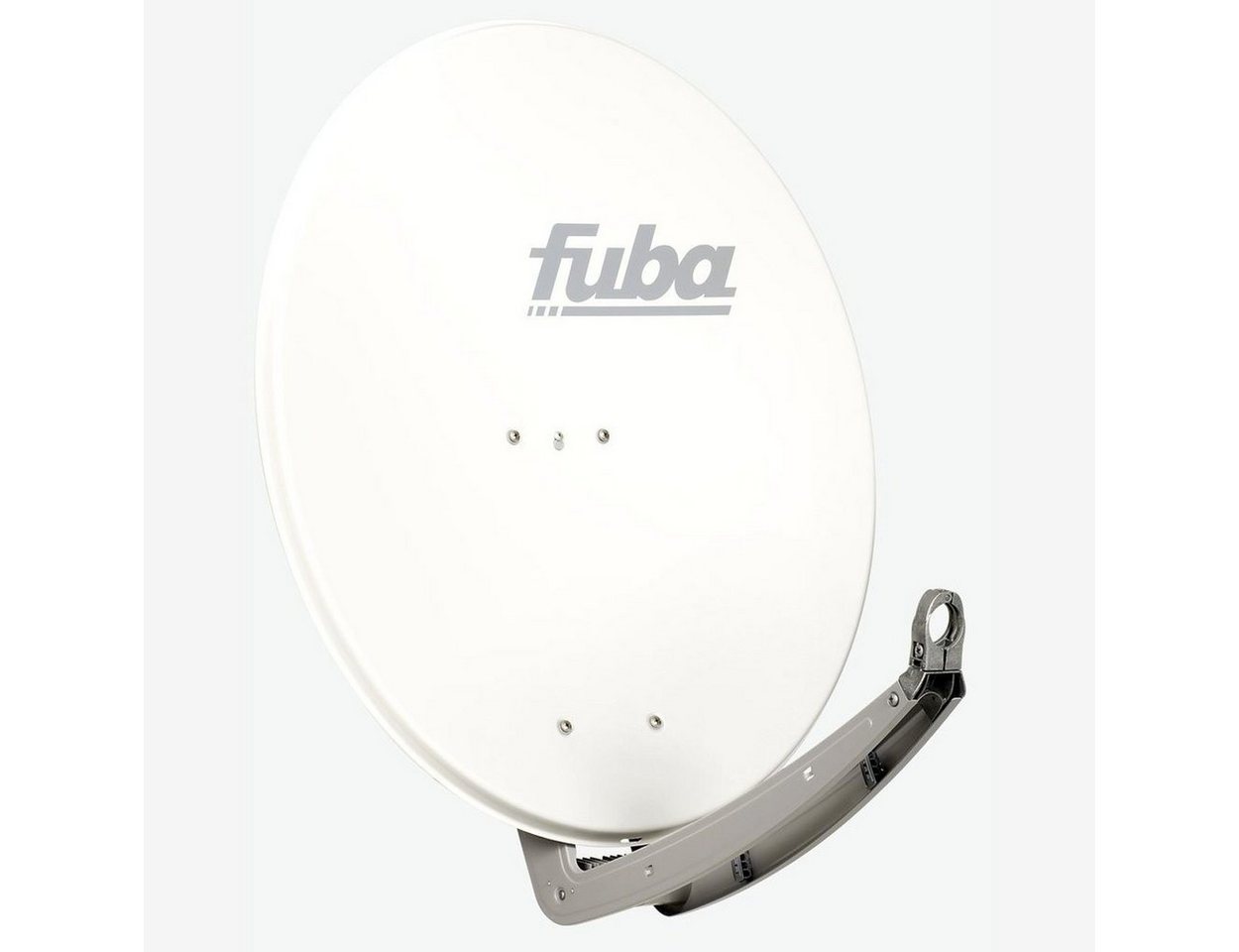 fuba DAA 780 W Satellitenantenne 78 cm Aluminium Weiß SAT-Antenne von fuba