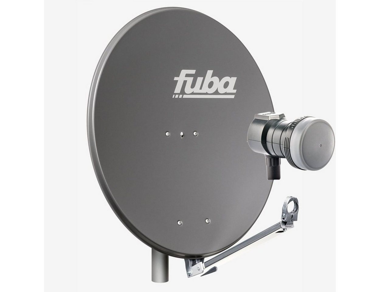 fuba DAL 801 A Sat Anlage Antenne Schüssel Single LNB DEK 117 1 Teilnehmer SAT-Antenne von fuba