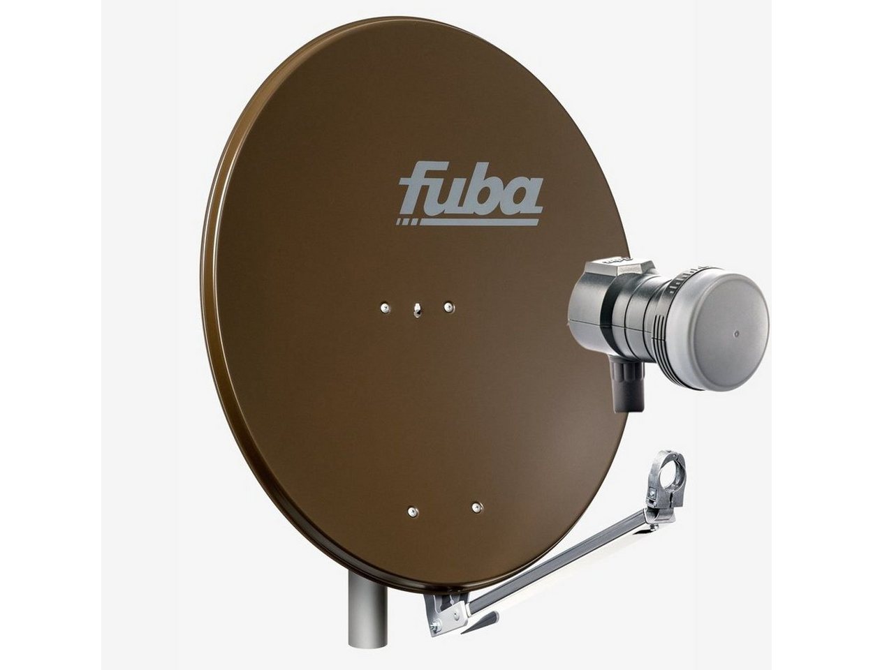 fuba DAL 801 B Sat Anlage Single LNB DEK 117 1 Teilnehmer HDTV 4K SAT-Antenne von fuba