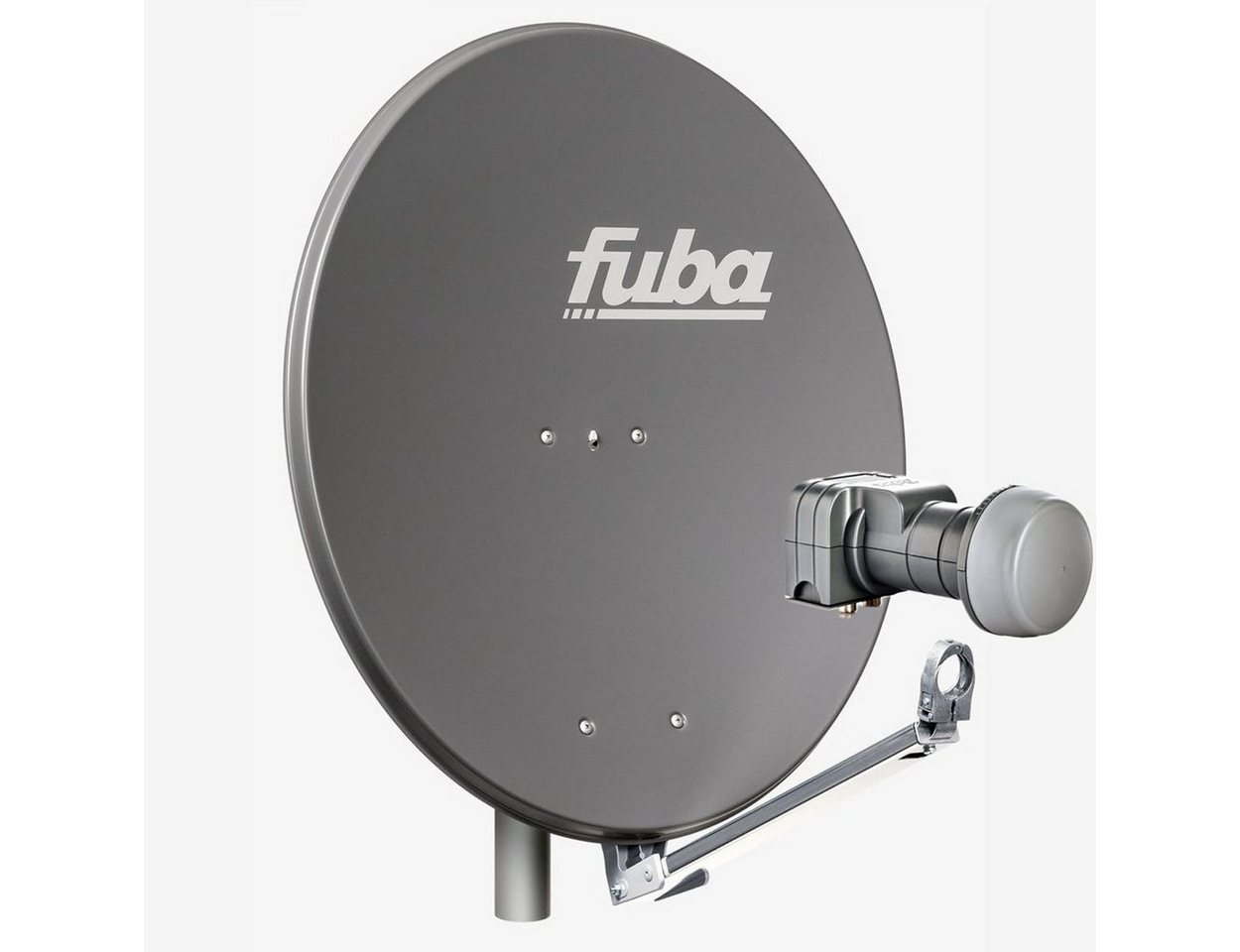 fuba DAL 802 A Sat Anlage Antenne Schüssel Twin LNB DEK 217 2 Teilnehmer SAT-Antenne von fuba