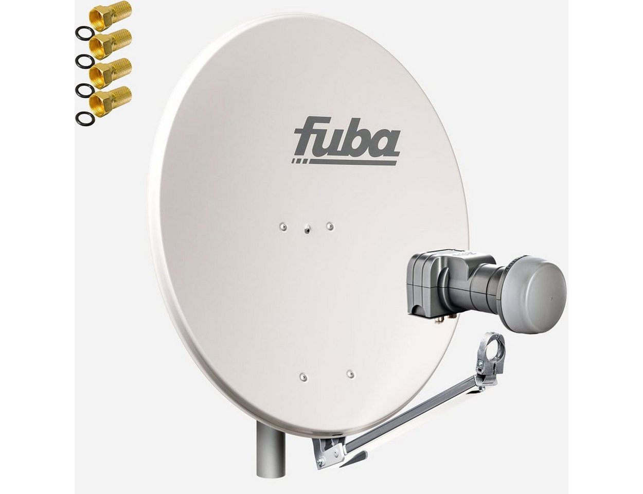 fuba DAL 802 G + Twin LNB Sat Anlage 2 Teilnehmer Alu Spiegel Grau SAT-Antenne fuba DAL 802 G + Twin LNB Sat Anlage 2 Teilnehmer Alu Spiegel Grau SAT-Antenne von fuba