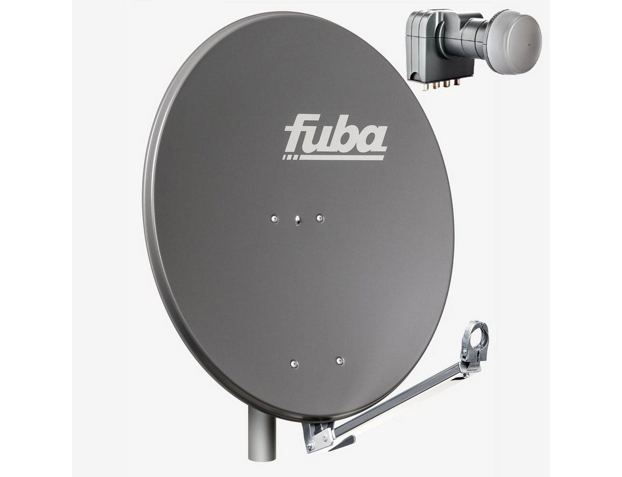 fuba DAL 804 A Sat Anlage Antenne Schüssel Quad DEK 417 4 Teilnehmer SAT-Antenne von fuba