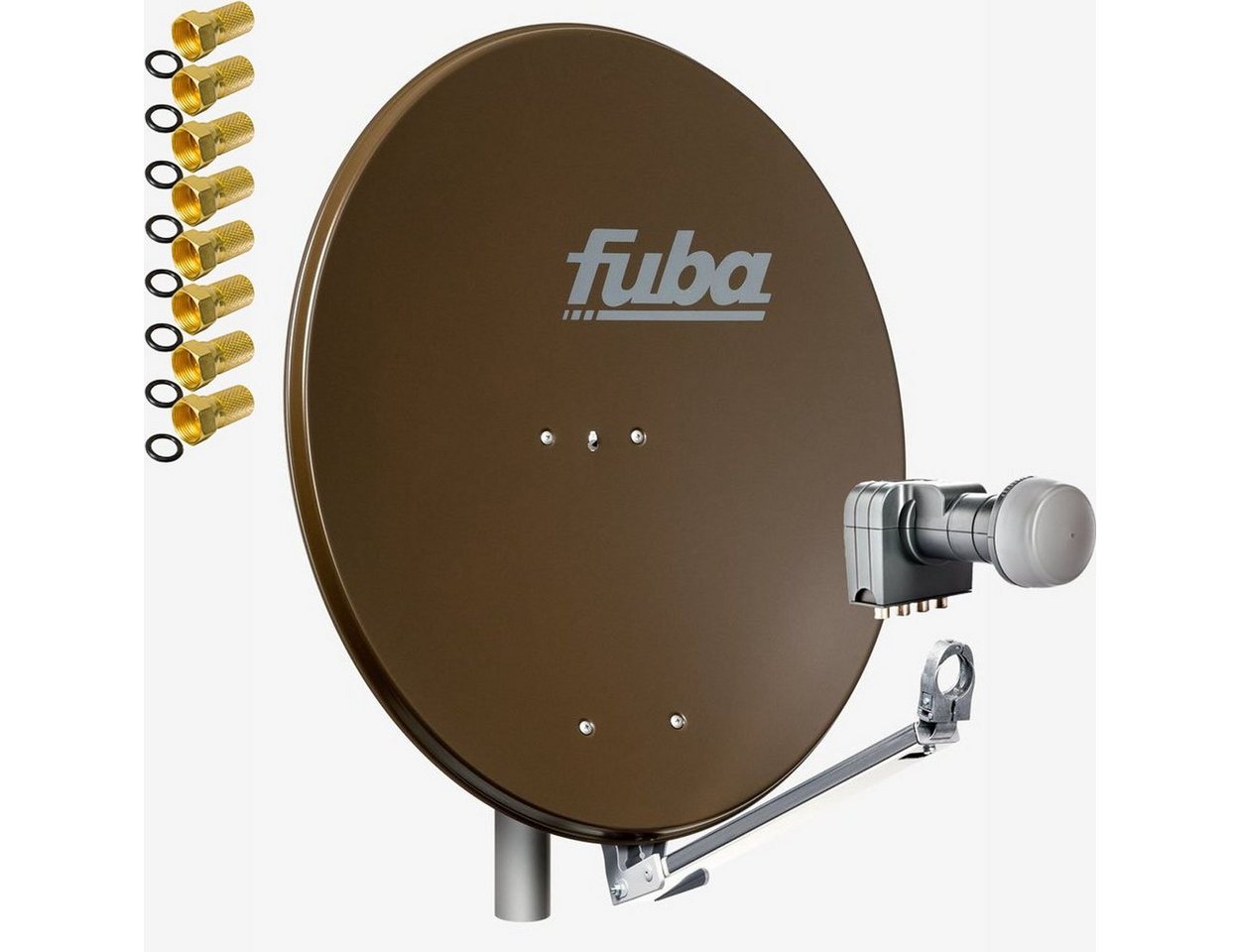 fuba DAL 804 B Sat Anlage Quad LNB DEK 417 4 Teilnehmer HDTV 4K SAT-Antenne fuba DAL 804 B Sat Anlage Quad LNB DEK 417 4 Teilnehmer HDTV 4K SAT-Antenne von fuba