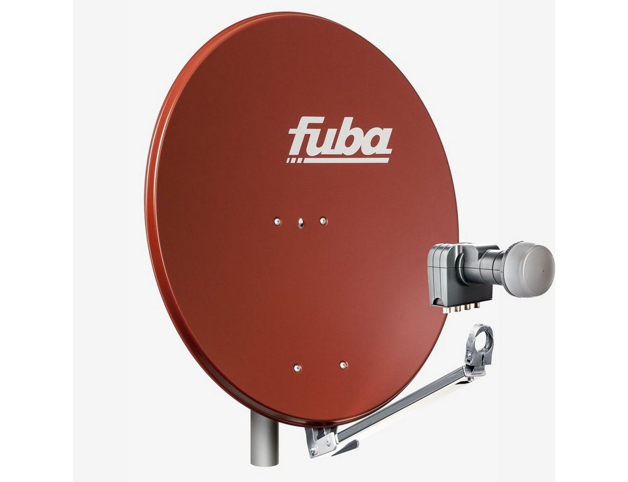 fuba DAL 804 R SAT-Anlag Alu Rot Quad LNB DEK 417 4 Teilnehmer HDTV 4K SAT-Antenne fuba DAL 804 R SAT-Anlag Alu Rot Quad LNB DEK 417 4 Teilnehmer HDTV 4K SAT-Antenne von fuba