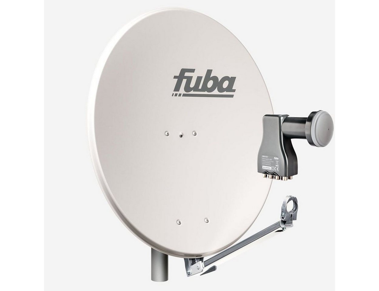 fuba DAL 808 G Sat Anlage Antenne Spiegel Octo LNB DEK 817 8 Teilnehmer SAT-Antenne von fuba