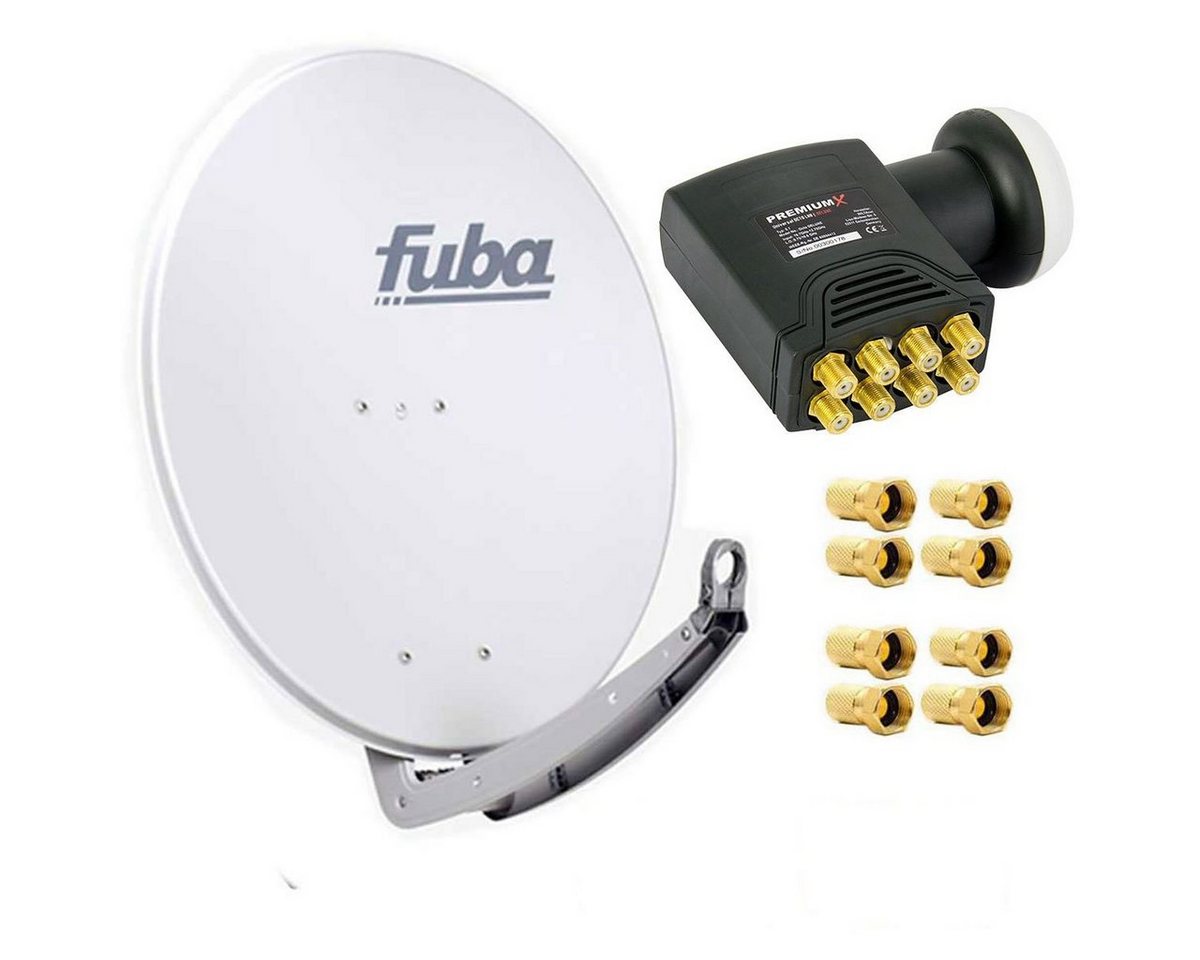 fuba Fuba DAA 780 G Satellitenantenne Alu Grau HDTV 4K DELUXE Octo LNB SAT-Antenne fuba Fuba DAA 780 G Satellitenantenne Alu Grau HDTV 4K DELUXE Octo LNB SAT-Antenne von fuba