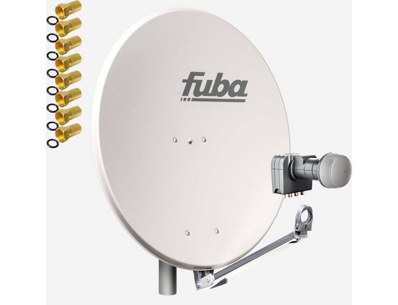 fuba Fuba DAL 804 G Sat Satelliten Anlage Schüssel Quad LNB DEK 417 SAT-Antenne von fuba