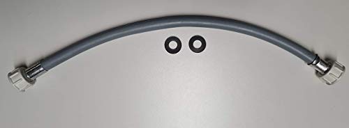 Füllix Füllschlauch, Silber, Stahl, Wasseraufbereitungsschlauch, Schlauch, 1 Stück, 450 mm, 0.75 Zoll, 1 bar, HARDWARE_TUBING, Füllschlauch von fuellix