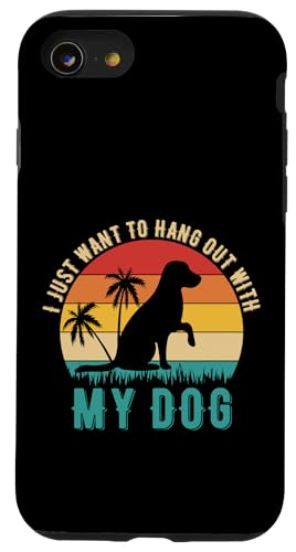 lustiges Hundedesign für Tierfans und Hundeliebhaber Hülle für iPhone SE (2020) / 7 / 8 von funny dog holders and lovers design