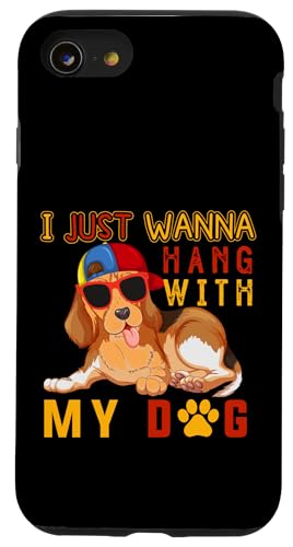 lustiges Hundedesign für Tierfans und Hundeliebhaber Hülle für iPhone SE (2020) / 7 / 8 von funny dog holders and lovers design