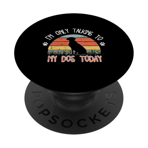 lustiges Hundedesign für Tierfans und Hundeliebhaber PopSockets Klebender PopGrip lustiges Hundedesign für Tierfans und Hundeliebhaber PopSockets Klebender PopGrip von funny dog holders and lovers design