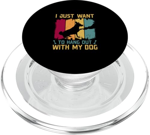 lustiges Hundedesign für Tierfans und Hundeliebhaber PopSockets PopGrip für MagSafe lustiges Hundedesign für Tierfans und Hundeliebhaber PopSockets PopGrip für MagSafe von funny dog holders and lovers design