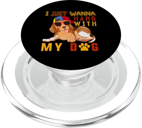 lustiges Hundedesign für Tierfans und Hundeliebhaber PopSockets PopGrip für MagSafe lustiges Hundedesign für Tierfans und Hundeliebhaber PopSockets PopGrip für MagSafe von funny dog holders and lovers design