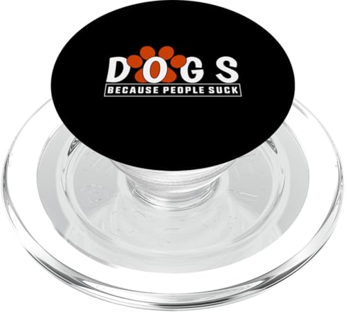 lustiges Hundedesign für Tierfans und Hundeliebhaber PopSockets PopGrip für MagSafe von funny dog holders and lovers design
