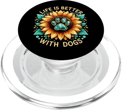 lustiges Hundedesign für Tierfans und Hundeliebhaber PopSockets PopGrip für MagSafe lustiges Hundedesign für Tierfans und Hundeliebhaber PopSockets PopGrip für MagSafe von funny dog holders and lovers design
