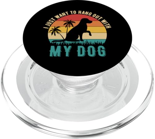 lustiges Hundedesign für Tierfans und Hundeliebhaber PopSockets PopGrip für MagSafe lustiges Hundedesign für Tierfans und Hundeliebhaber PopSockets PopGrip für MagSafe von funny dog holders and lovers design