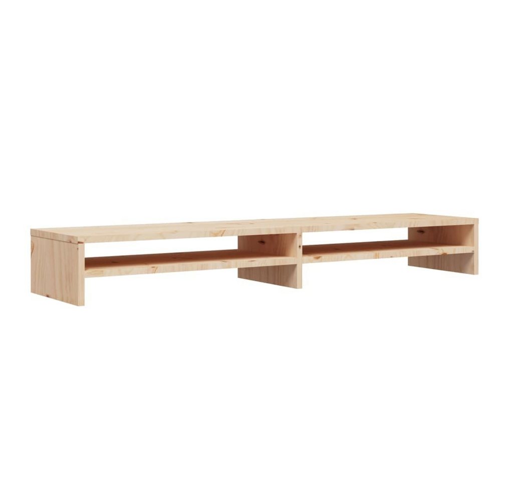 furnicato 100x24x13 cm Massivholz Kiefer Monitorständer von furnicato