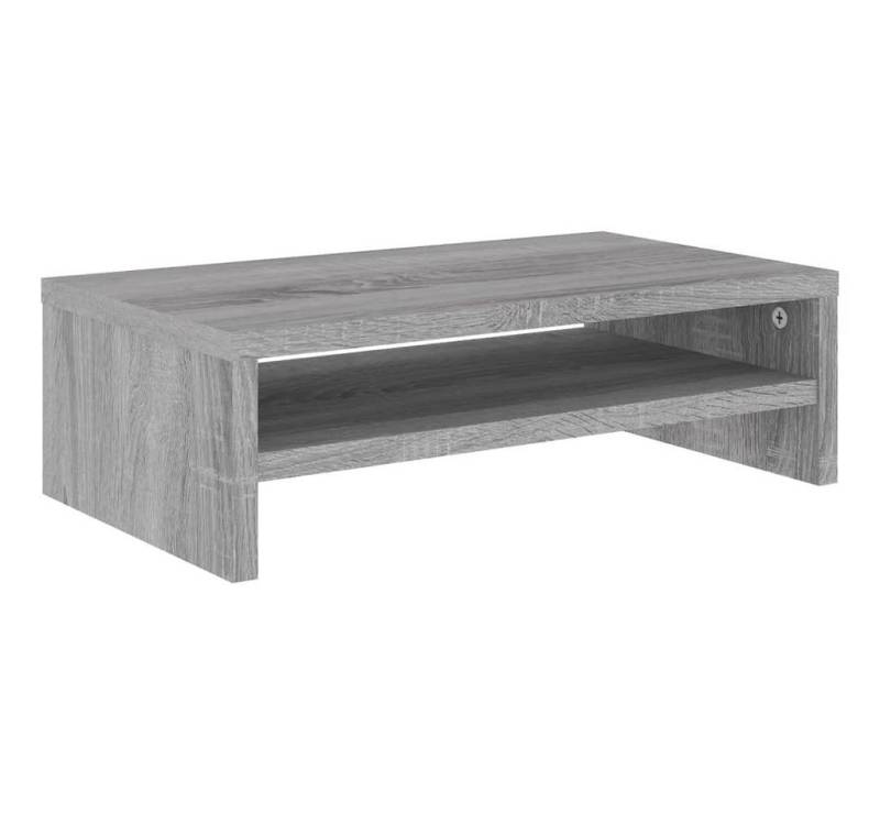 furnicato Grau Sonoma 42x24x13 cm Holzwerkstoff Monitorständer von furnicato