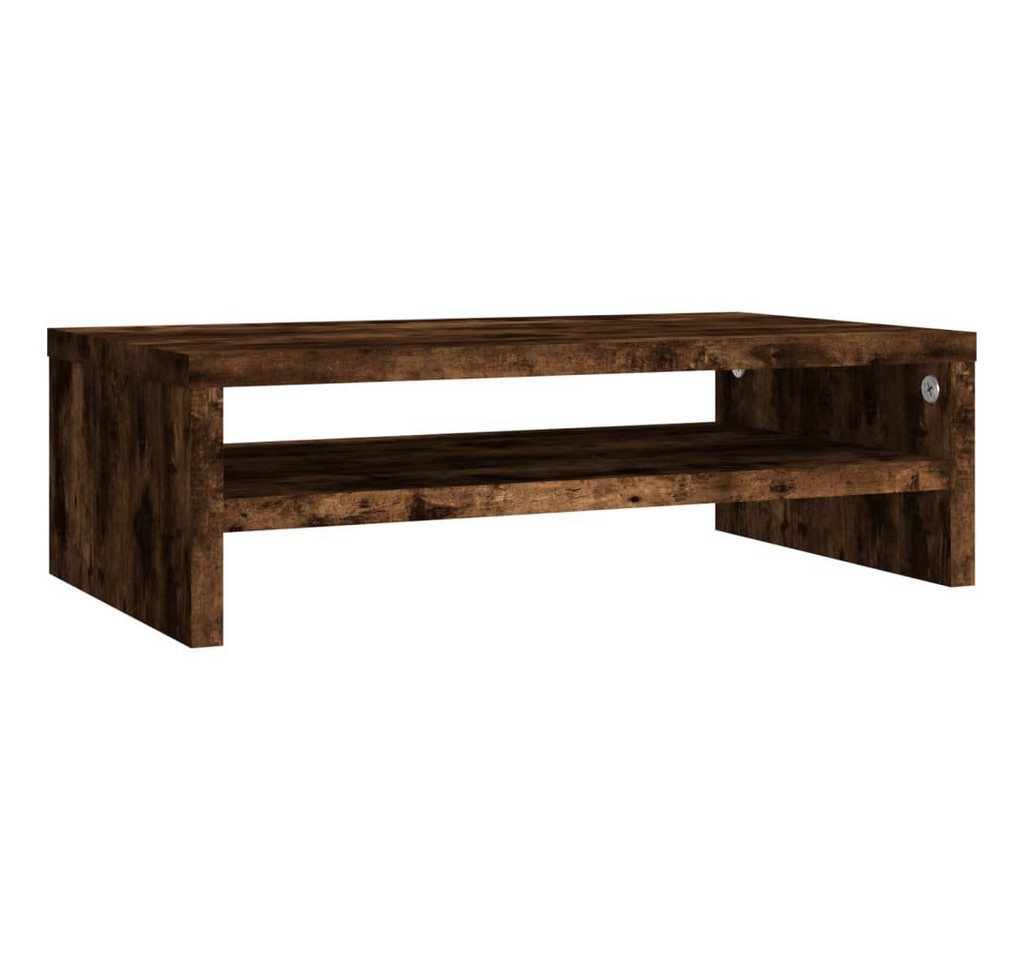furnicato Räuchereiche 42x24x13 cm Holzwerkstoff Monitorständer von furnicato