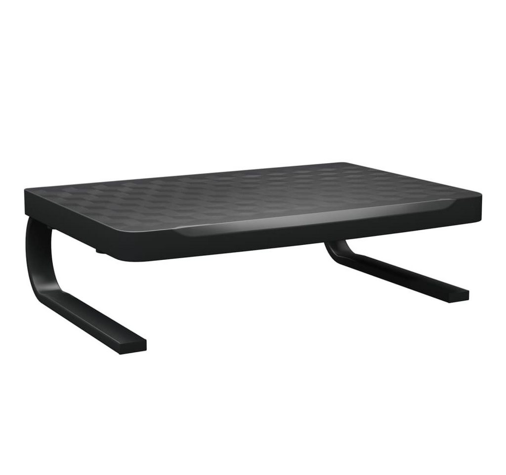furnicato Schwarz 37x28x11,5 cm Monitorständer, (1-tlg) von furnicato