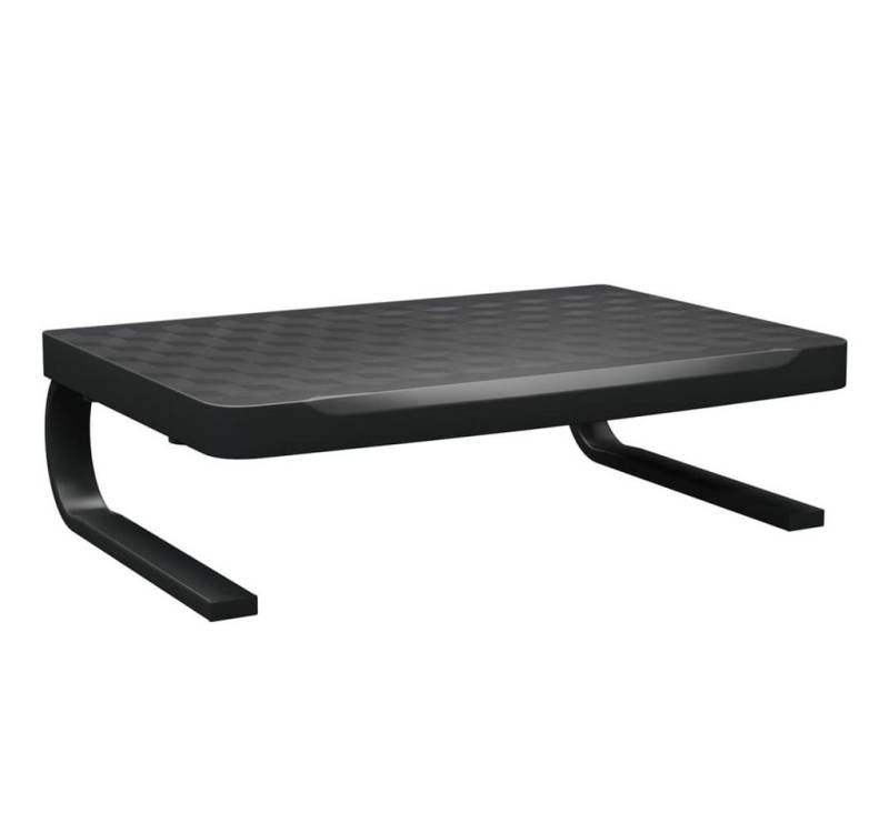 furnicato Schwarz 37x28x11,5 cm Monitorständer, (1-tlg) von furnicato