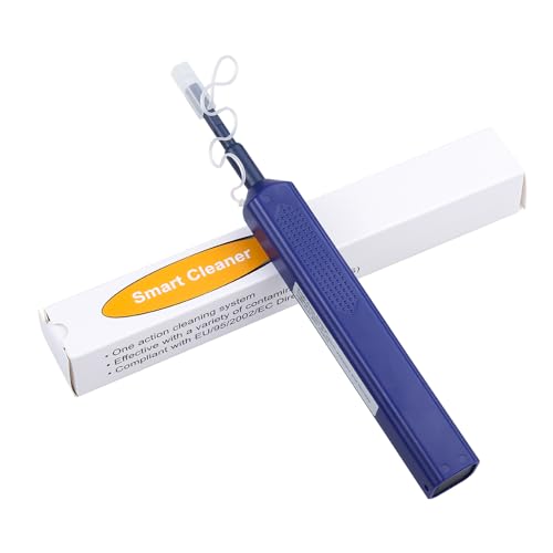 fyboptwu - 1 x Glasfaser-Reinigungsstift für LC/MU-Stecker, über 800 reinigt Faser-Endflächen und optische Stecker von fyboptwu