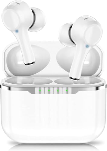 Bluetooth Kopfhörer, Kopfhörer Kabellos Bluetooth Sport In Ear Kopfhörer mit Mic, 2025 Neue Kopfhörer ENC Lärmreduzierung Wireless Earbuds mit IP7 Wasserdicht, 50H Deep Bass In-Ear Ohrhörer (weiß) Bluetooth Kopfhörer, Kopfhörer Kabellos Bluetooth Sport In Ear Kopfhörer mit Mic, 2025 Neue Kopfhörer ENC Lärmreduzierung Wireless Earbuds mit IP7 Wasserdicht, 50H Deep Bass In-Ear Ohrhörer (weiß) von ganopterygon