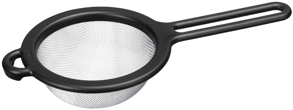 GastroMax Küchensieb, feinmaschig, Durchm.: 150 mm, schwarz von gastromax
