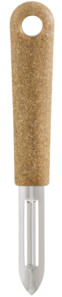 GastroMax Sparschäler BIO, holzfarbiger Griff von gastromax