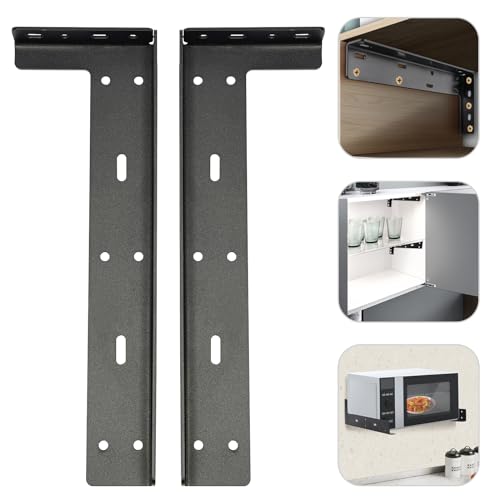 2 Stück Wandmontierte Halterungen Mikrowellenregal Wandmontage Edelstahl Tragfähigkeit 771,62 lbs für Mikrowellen, Öfen, Hängeschränke, Badezimmerschränke, TV-Schränke 2 Stück Wandmontierte Halterungen Mikrowellenregal Wandmontage Edelstahl Tragfähigkeit 771,62 lbs für Mikrowellen, Öfen, Hängeschränke, Badezimmerschränke, TV-Schränke von gegeweeret
